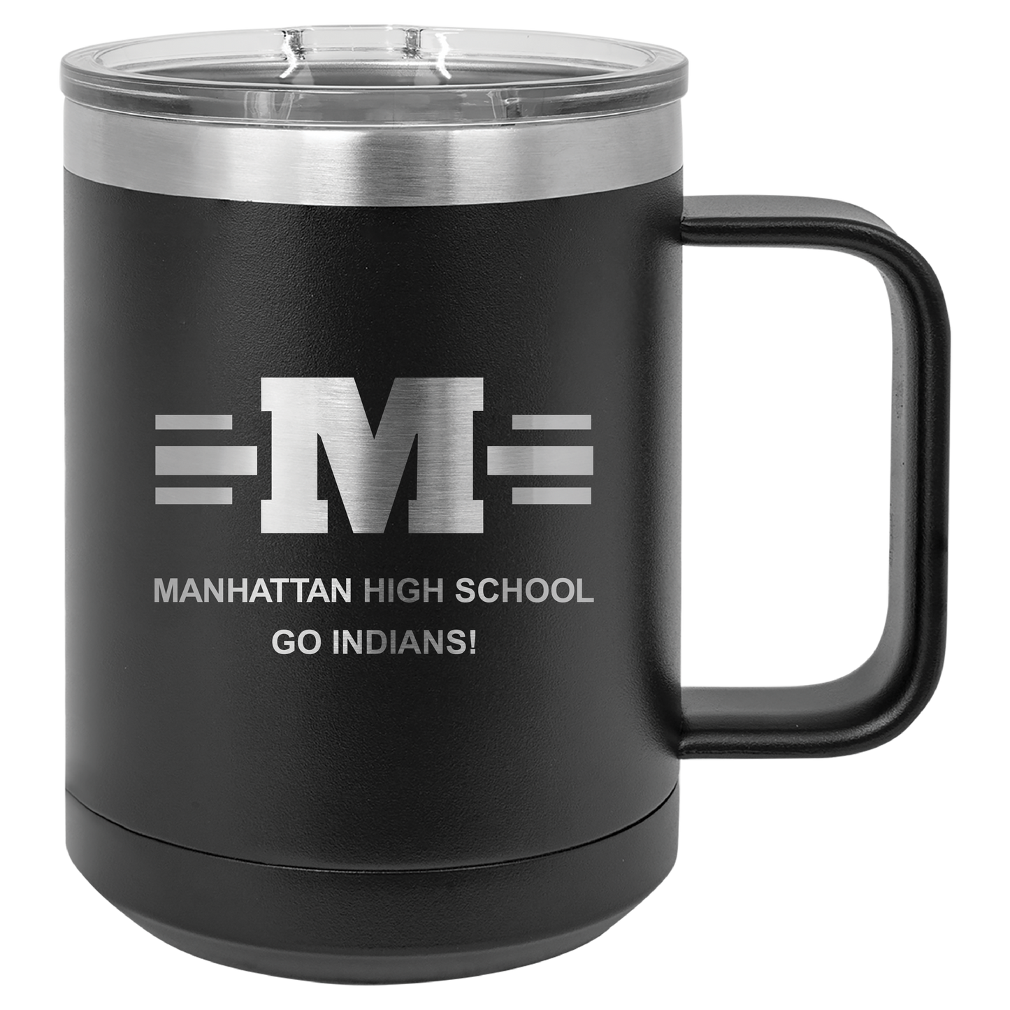 MHS Block logo Tumbler - Click for all color/size options