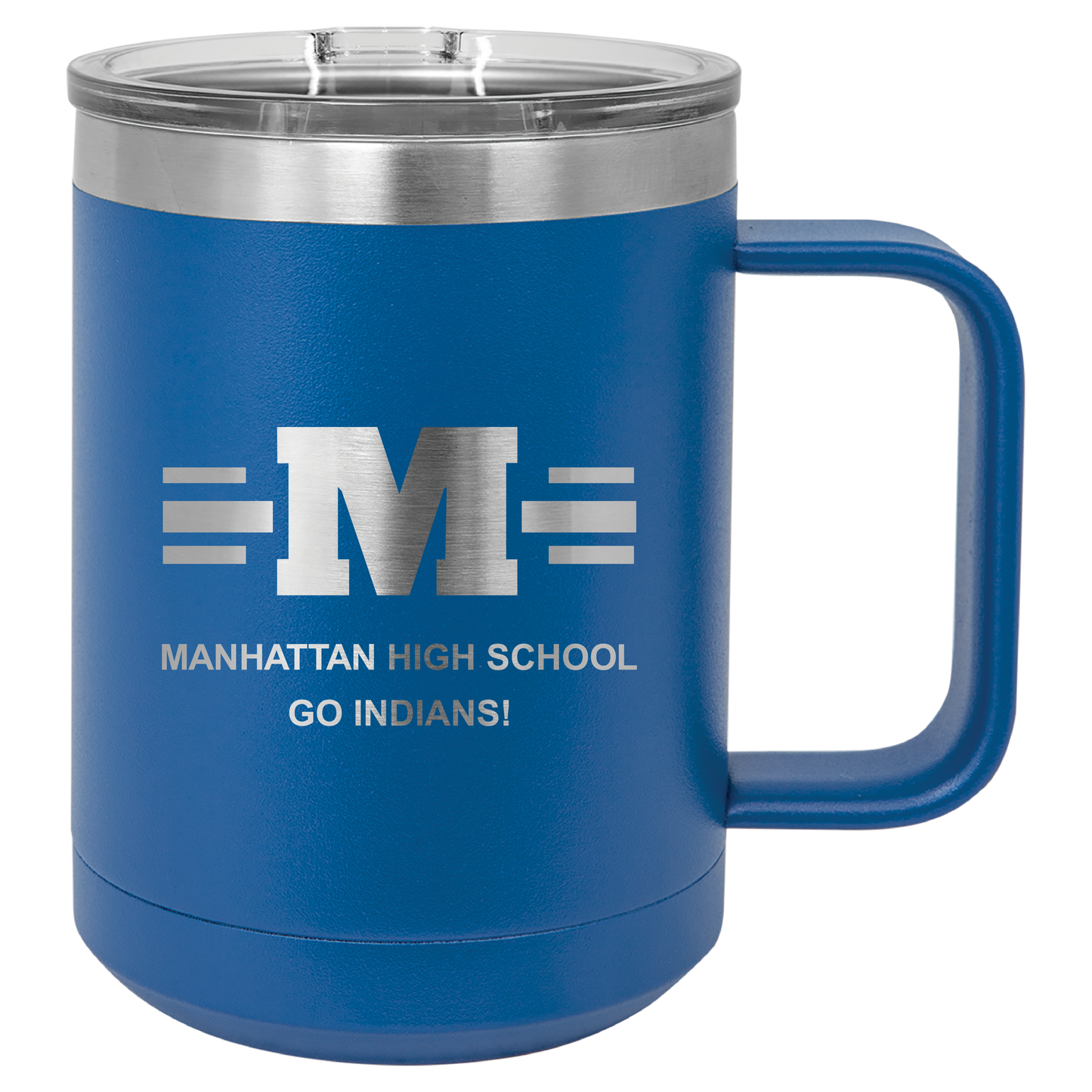 MHS Block logo Tumbler - Click for all color/size options