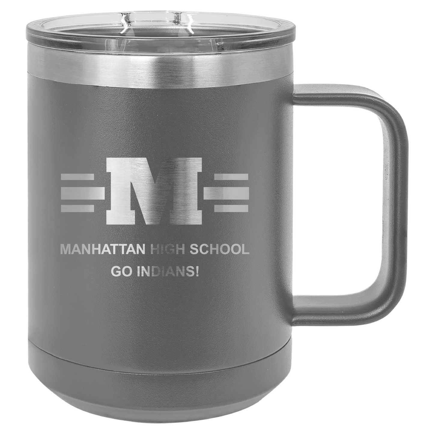 MHS Block logo Tumbler - Click for all color/size options