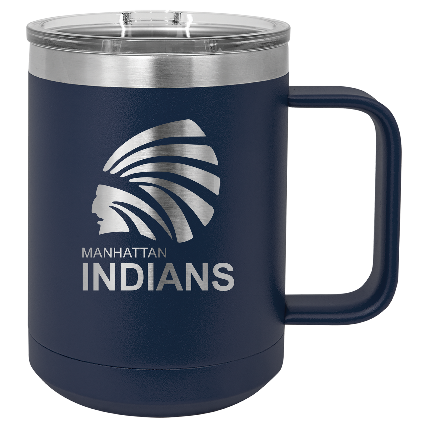 MHS Indians Tumbler - Click for all color/size options