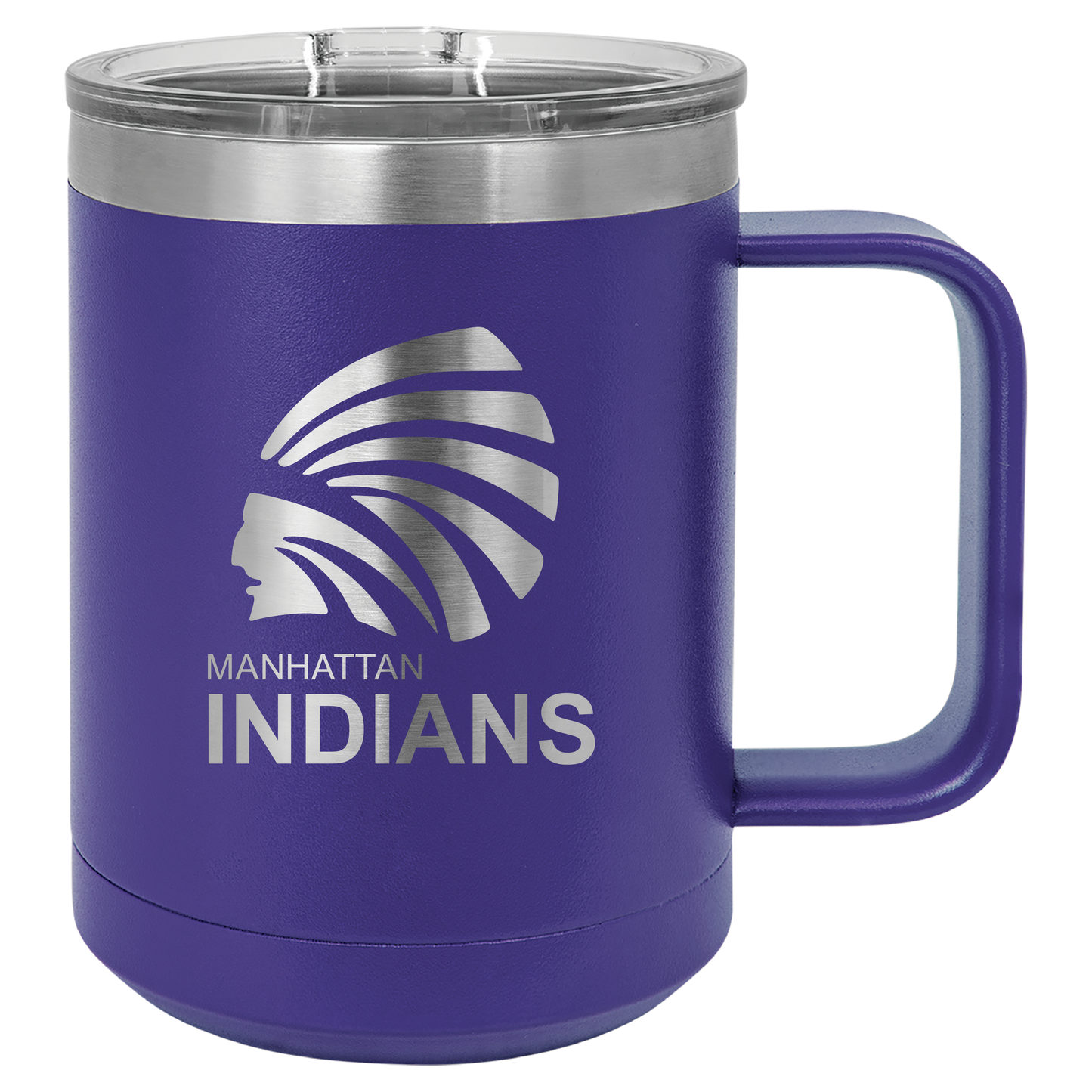 MHS Indians Tumbler - Click for all color/size options