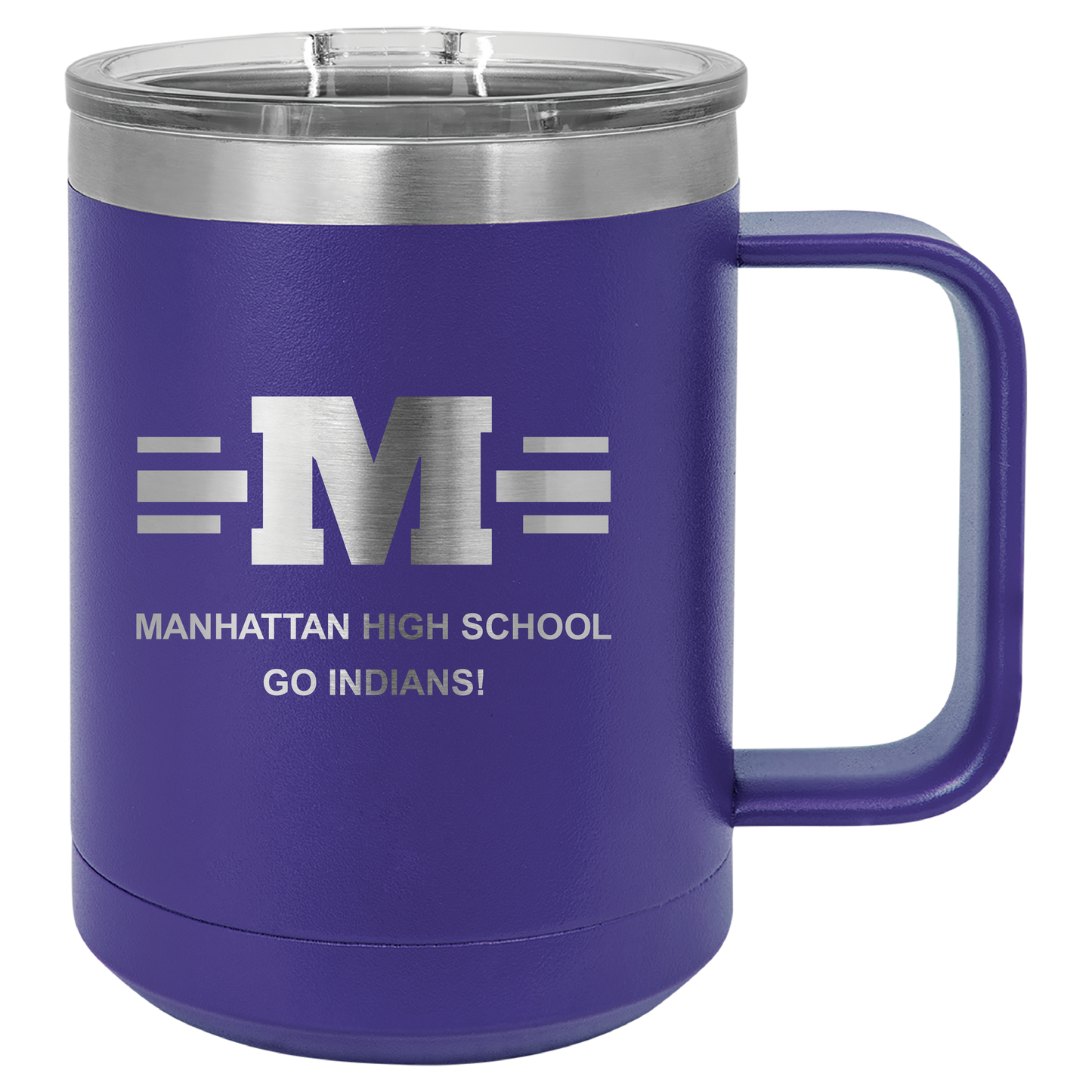 MHS Block logo Tumbler - Click for all color/size options
