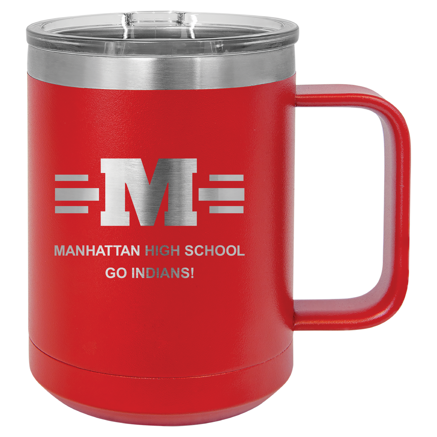 MHS Block logo Tumbler - Click for all color/size options