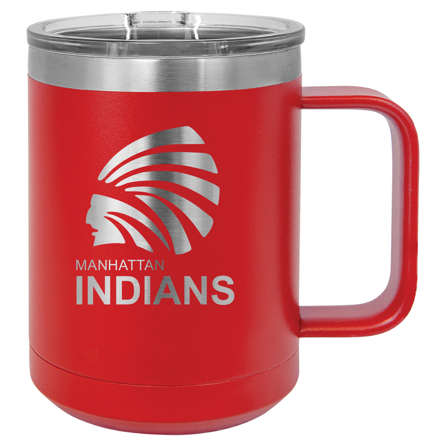 MHS Indians Tumbler - Click for all color/size options
