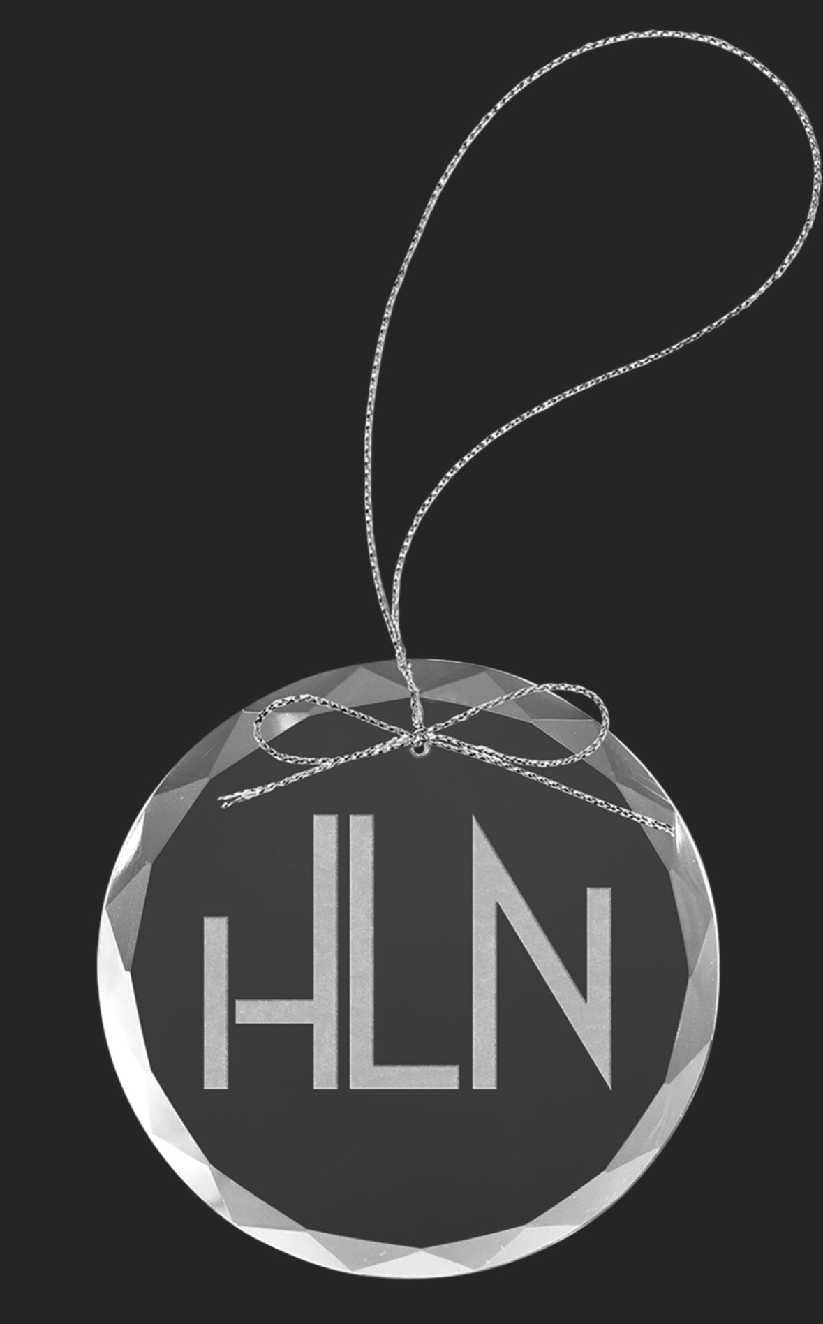 Custom Glass Clear ornament