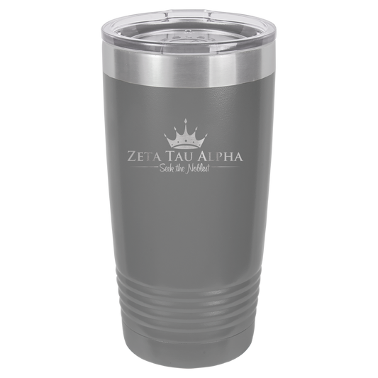 Zeta Tau Alpha 20oz Tumbler