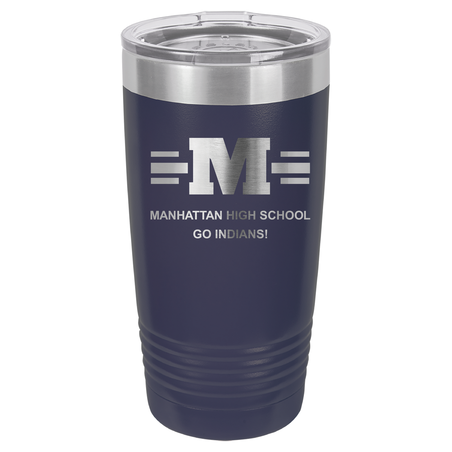 MHS Block logo Tumbler - Click for all color/size options