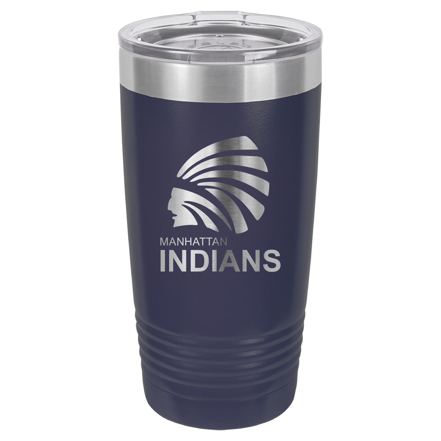 MHS Indians Tumbler - Click for all color/size options