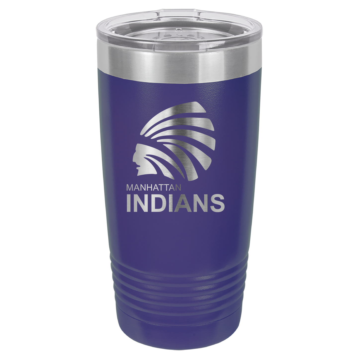 MHS Indians Tumbler - Click for all color/size options
