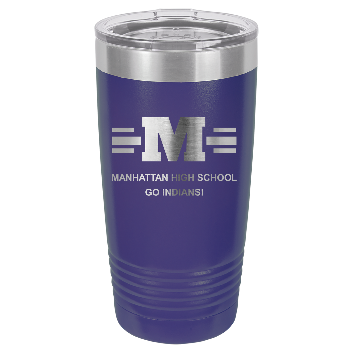 MHS Block logo Tumbler - Click for all color/size options