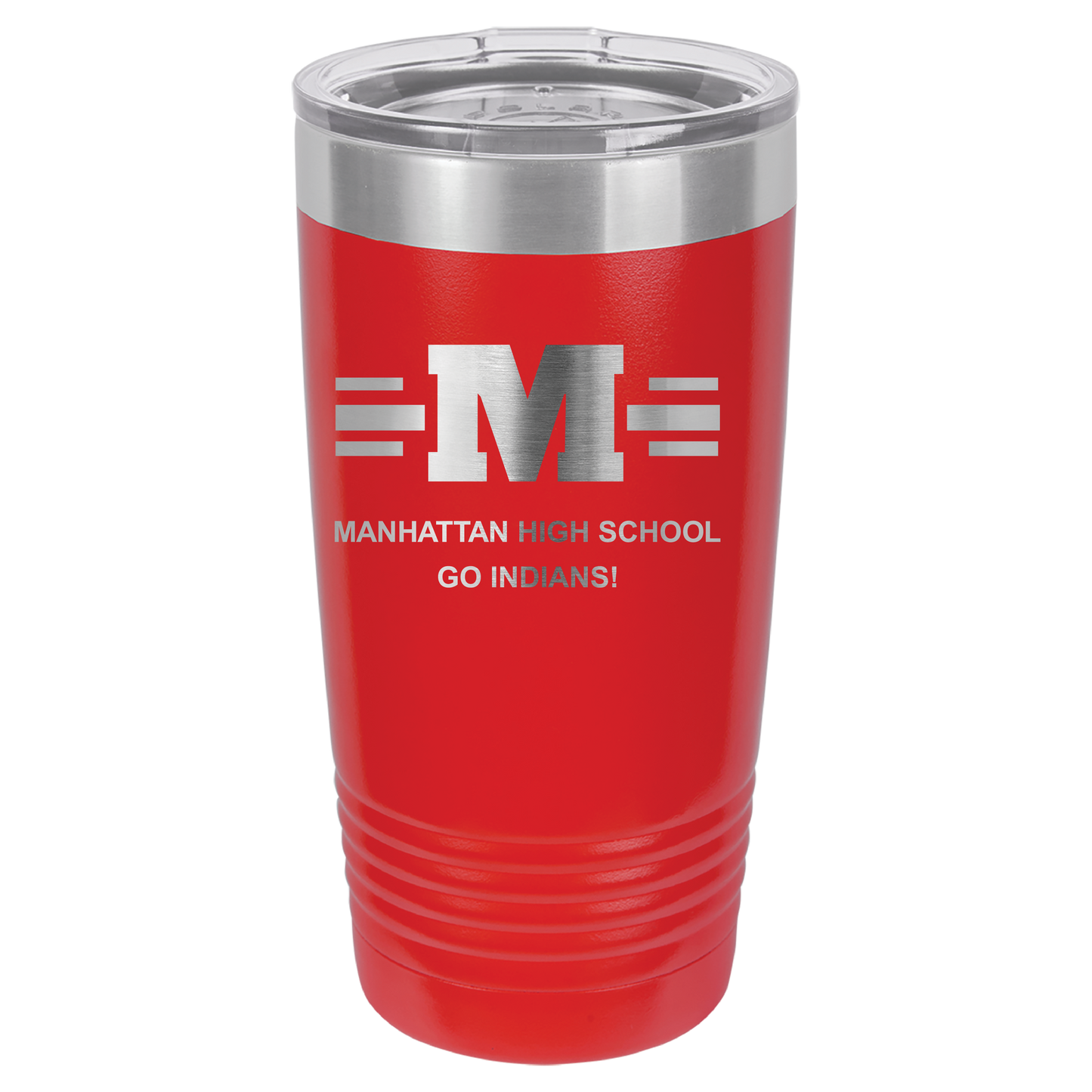 MHS Block logo Tumbler - Click for all color/size options