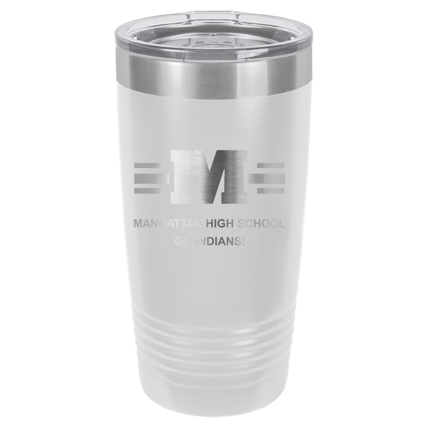 MHS Block logo Tumbler - Click for all color/size options