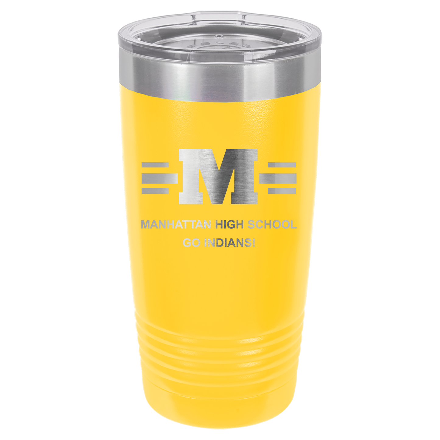 MHS Block logo Tumbler - Click for all color/size options