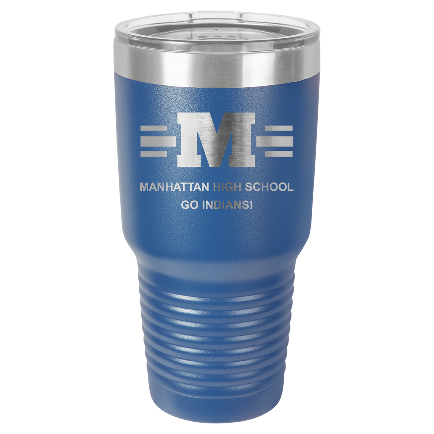 MHS Block logo Tumbler - Click for all color/size options