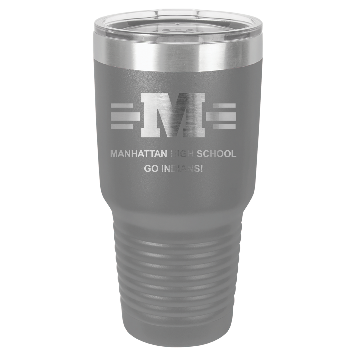 MHS Block logo Tumbler - Click for all color/size options