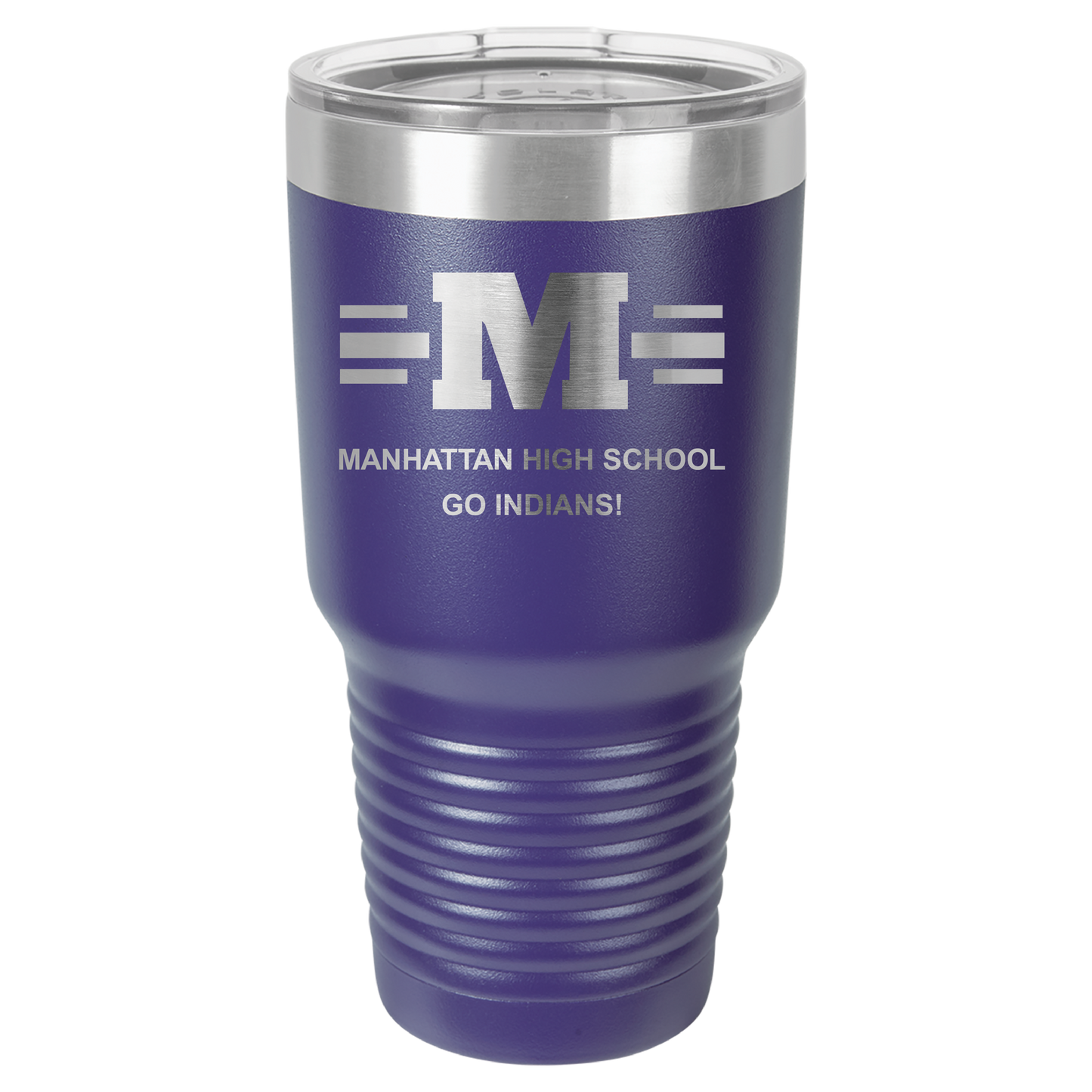 MHS Block logo Tumbler - Click for all color/size options