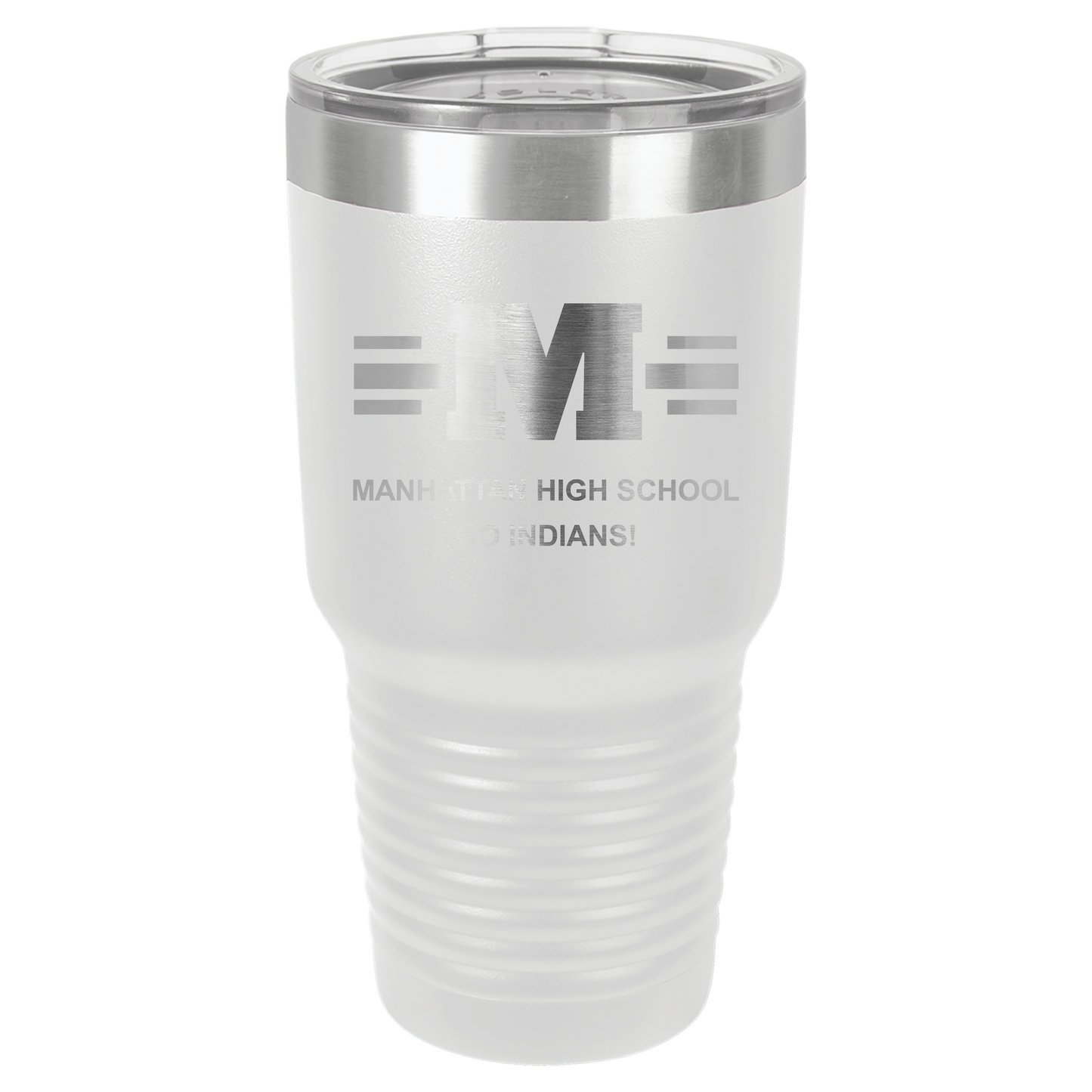 MHS Block logo Tumbler - Click for all color/size options