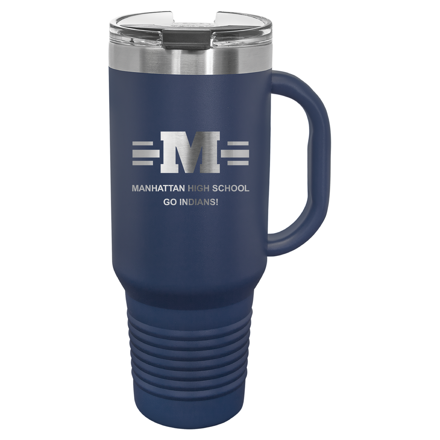 MHS Block logo Tumbler - Click for all color/size options
