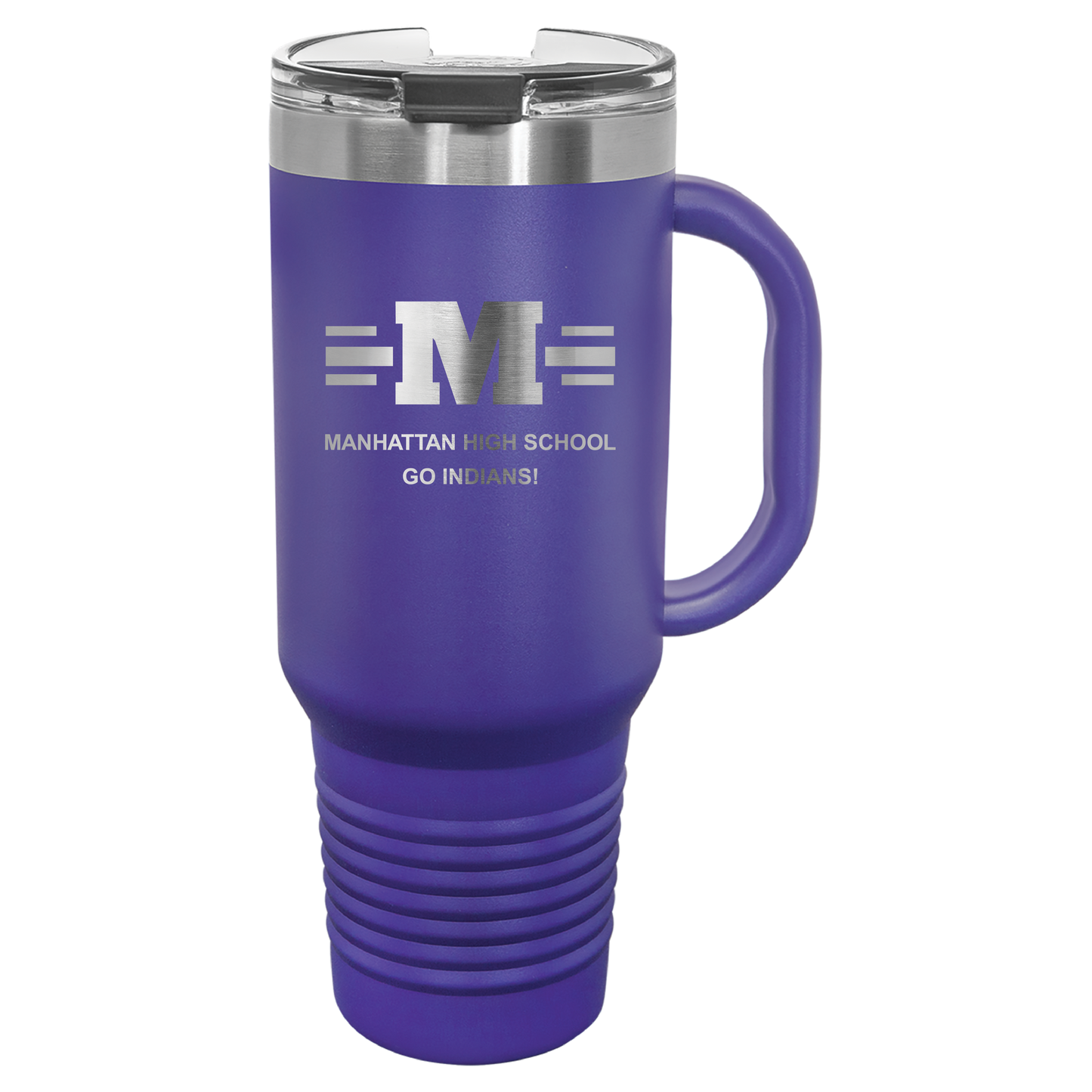 MHS Block logo Tumbler - Click for all color/size options