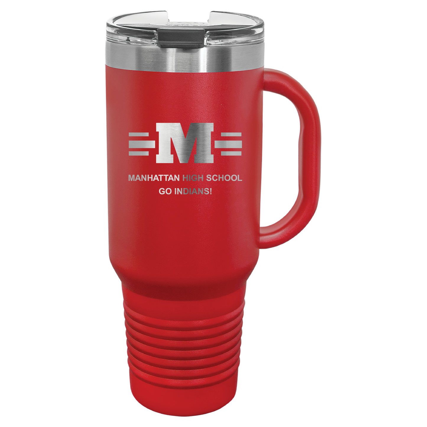 MHS Block logo Tumbler - Click for all color/size options