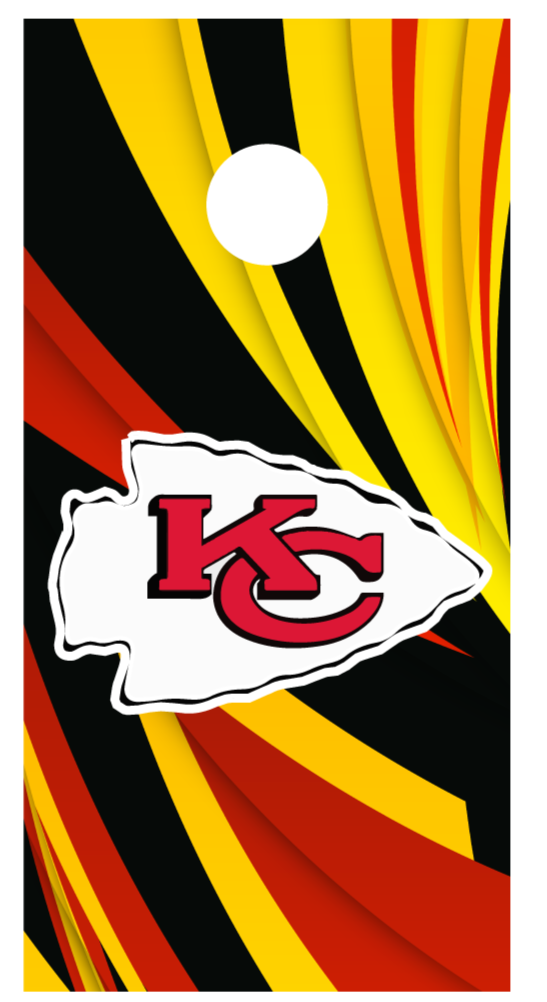 KC Arrow Head Corn Hole Set