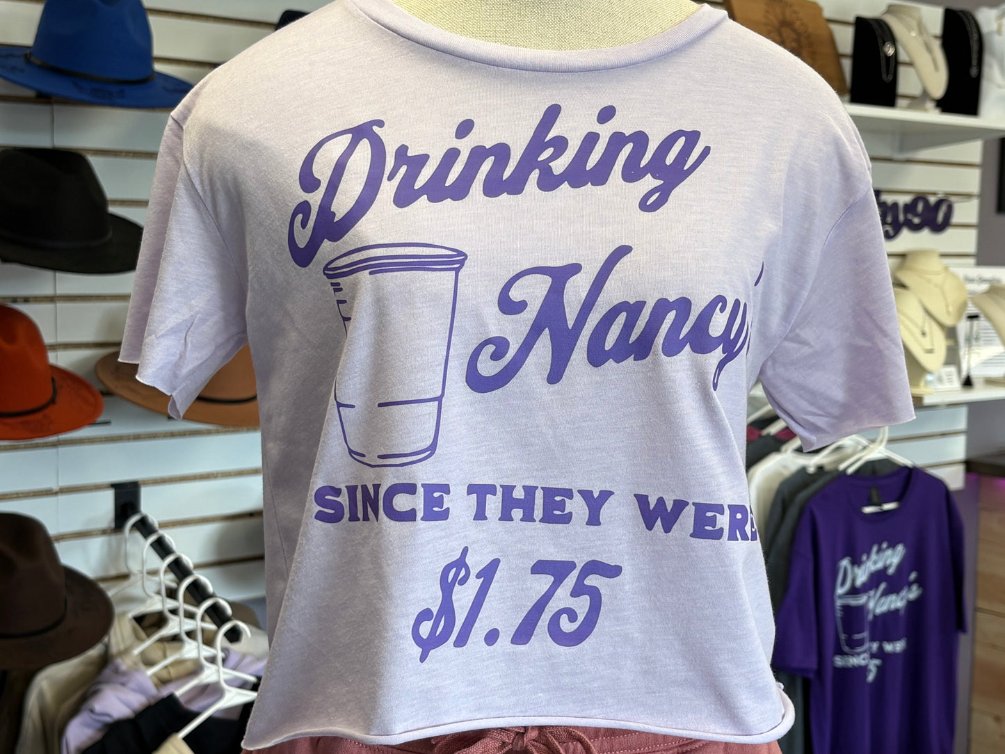 Drinking Nancys Crop Top