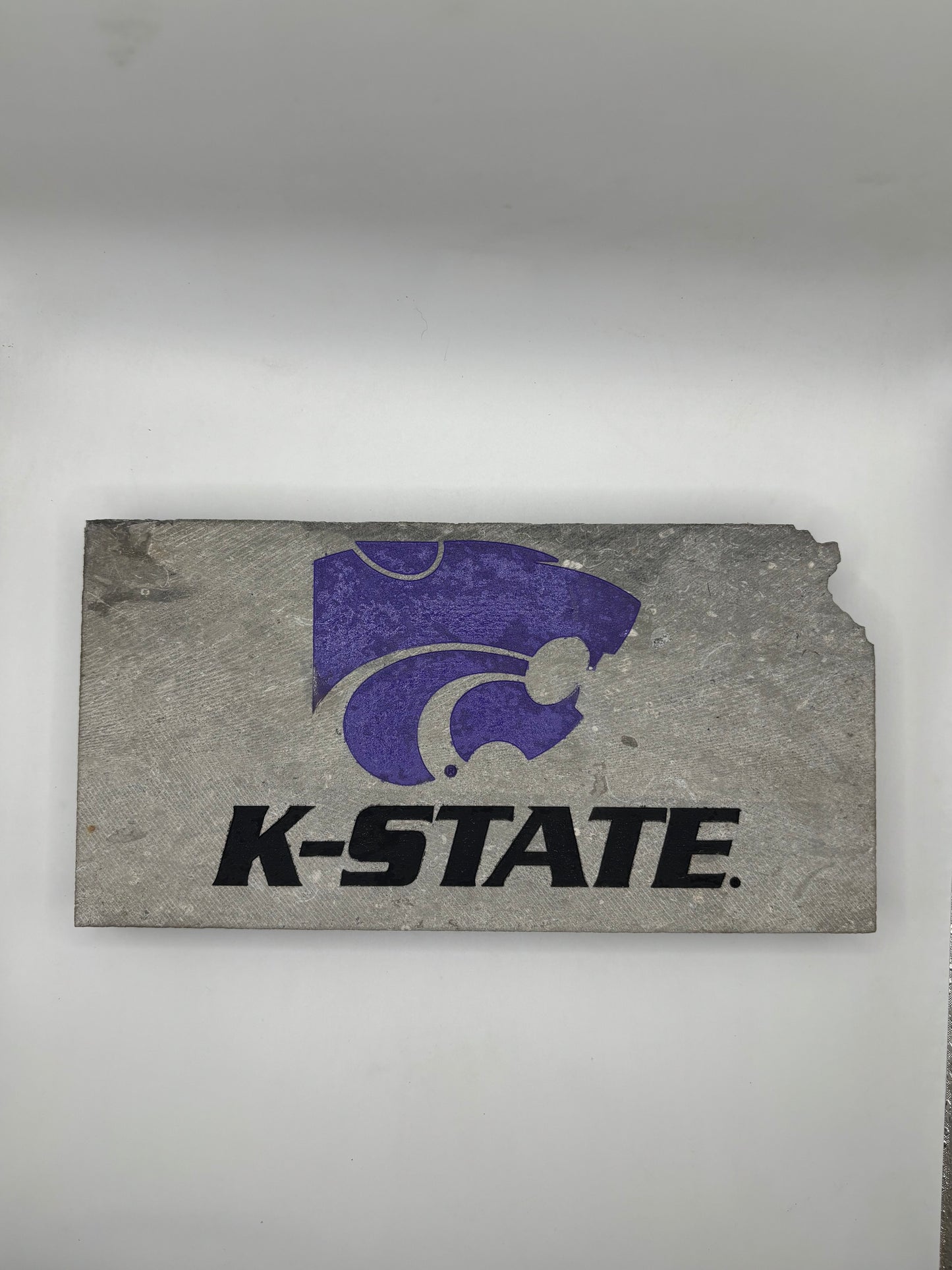 K-State Engraved Limestone- Official Affinity Licensed Product - K-State