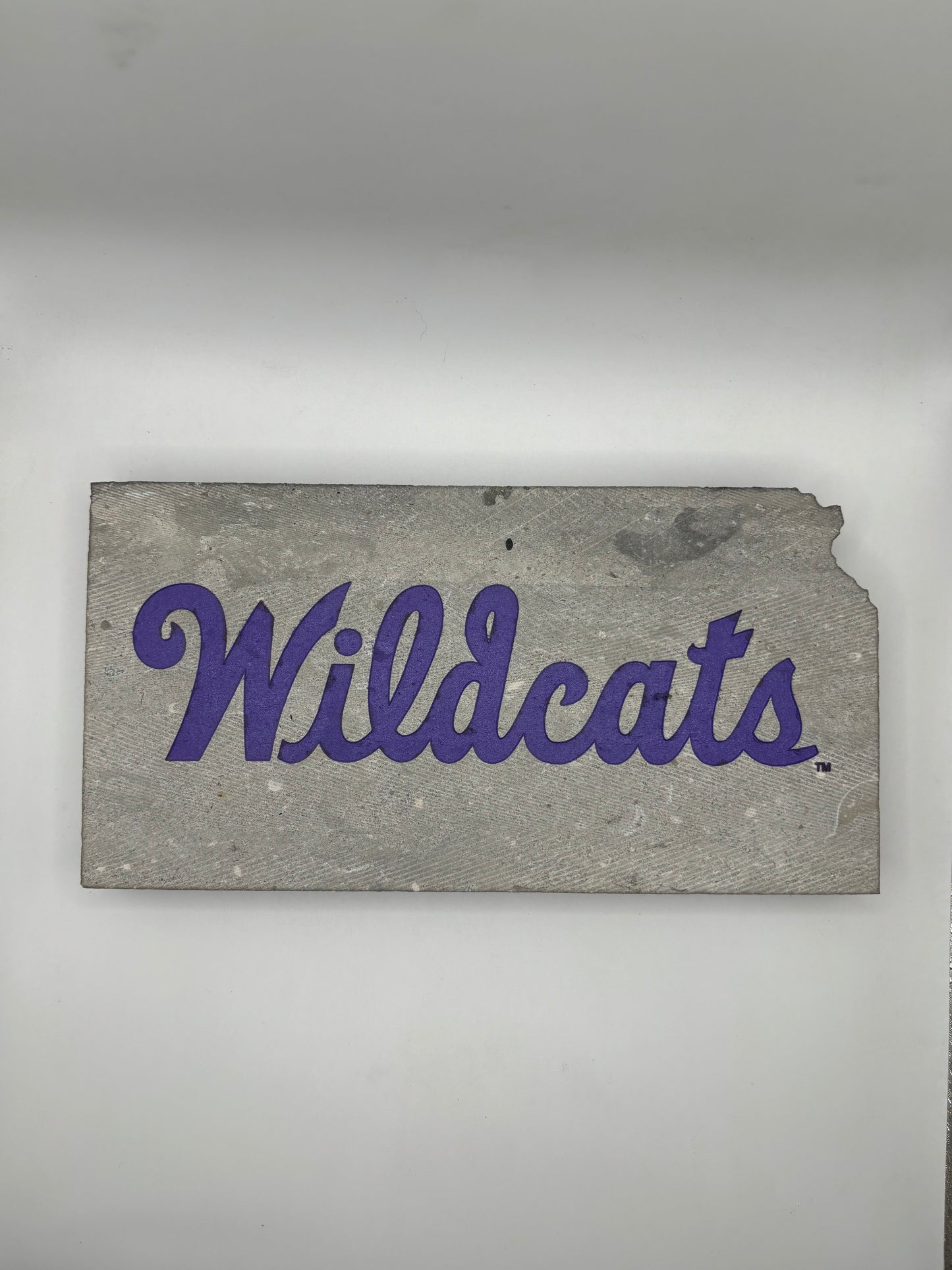 K-State Engraved Limestone- Official Affinity Licensed Product - K-State