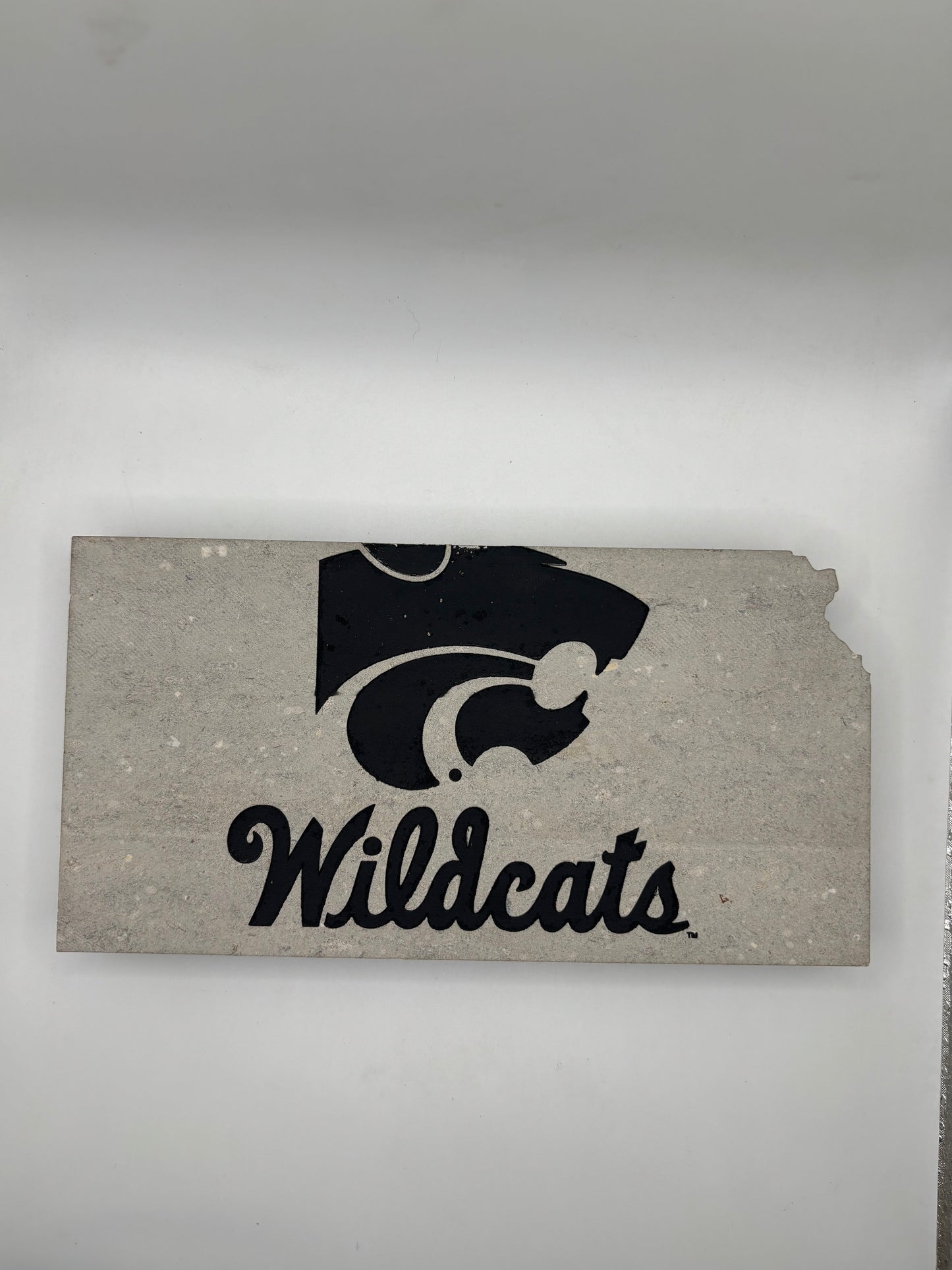 K-State Engraved Limestone- Official Affinity Licensed Product - K-State