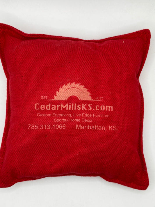 Custom Laser Engraved Regulation size Corn Hole Bags (6"x6") Set of 8