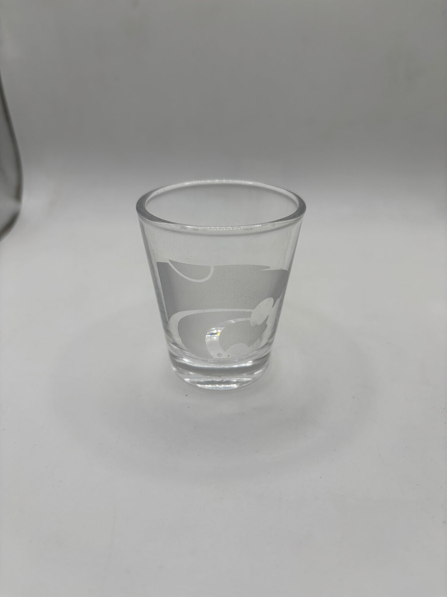 K-State Power Cat on 1.75oz shot Glass