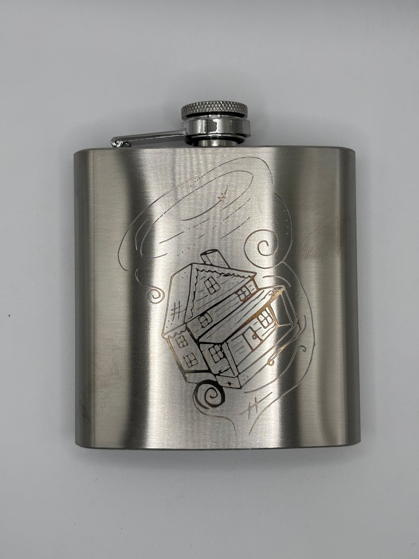 Wizard of Oz Themed  6oz Hip Flask