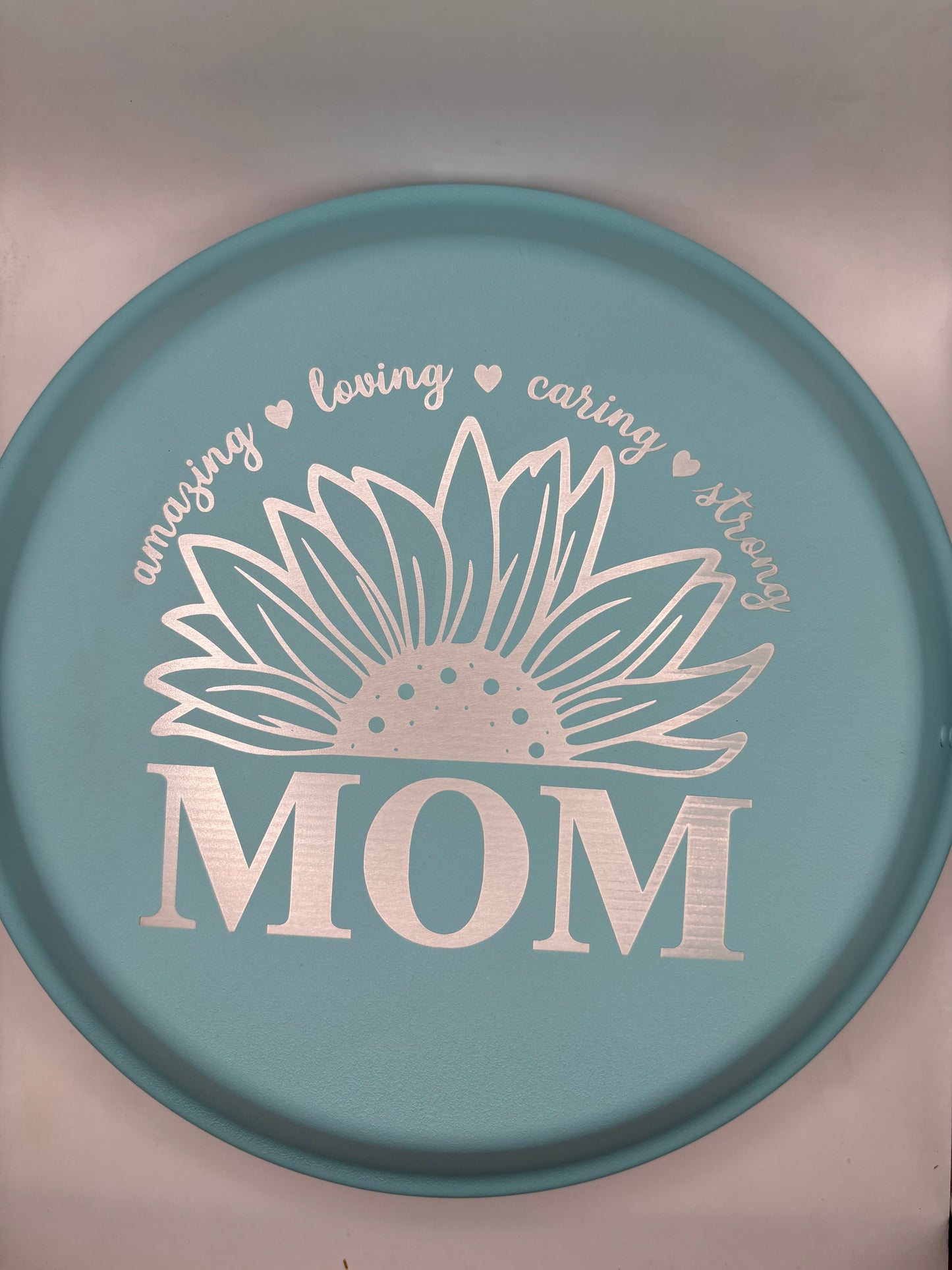 Mothers Day 9 inch pie pan with lid