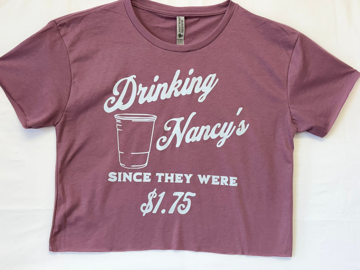 Drinking Nancys Crop Top