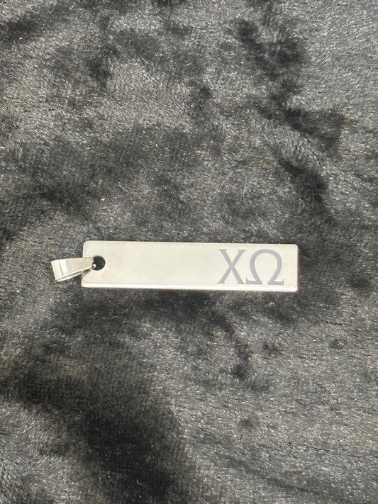 Chi Omega Pendant/ Necklace
