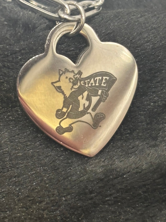 K-State Willie the Wildcat Pendant/ Necklace