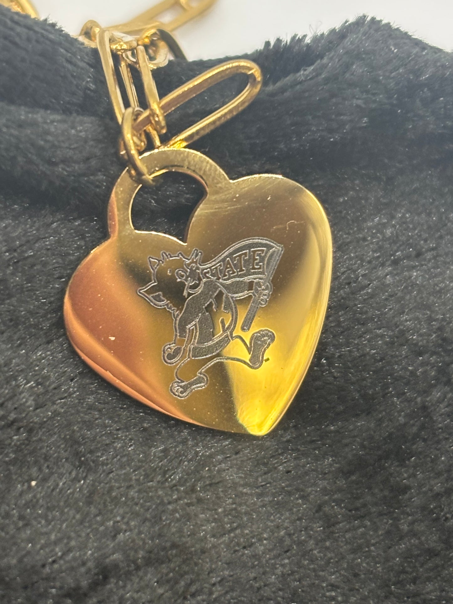 K-State Willie the Wildcat Pendant/ Necklace