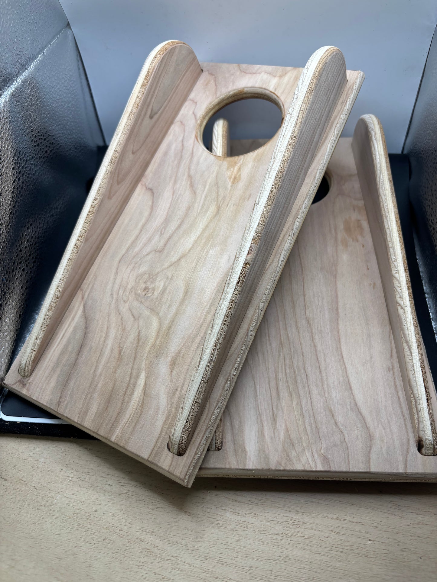 Royals laser engraved (12"x6") Table top Corn Hole Set