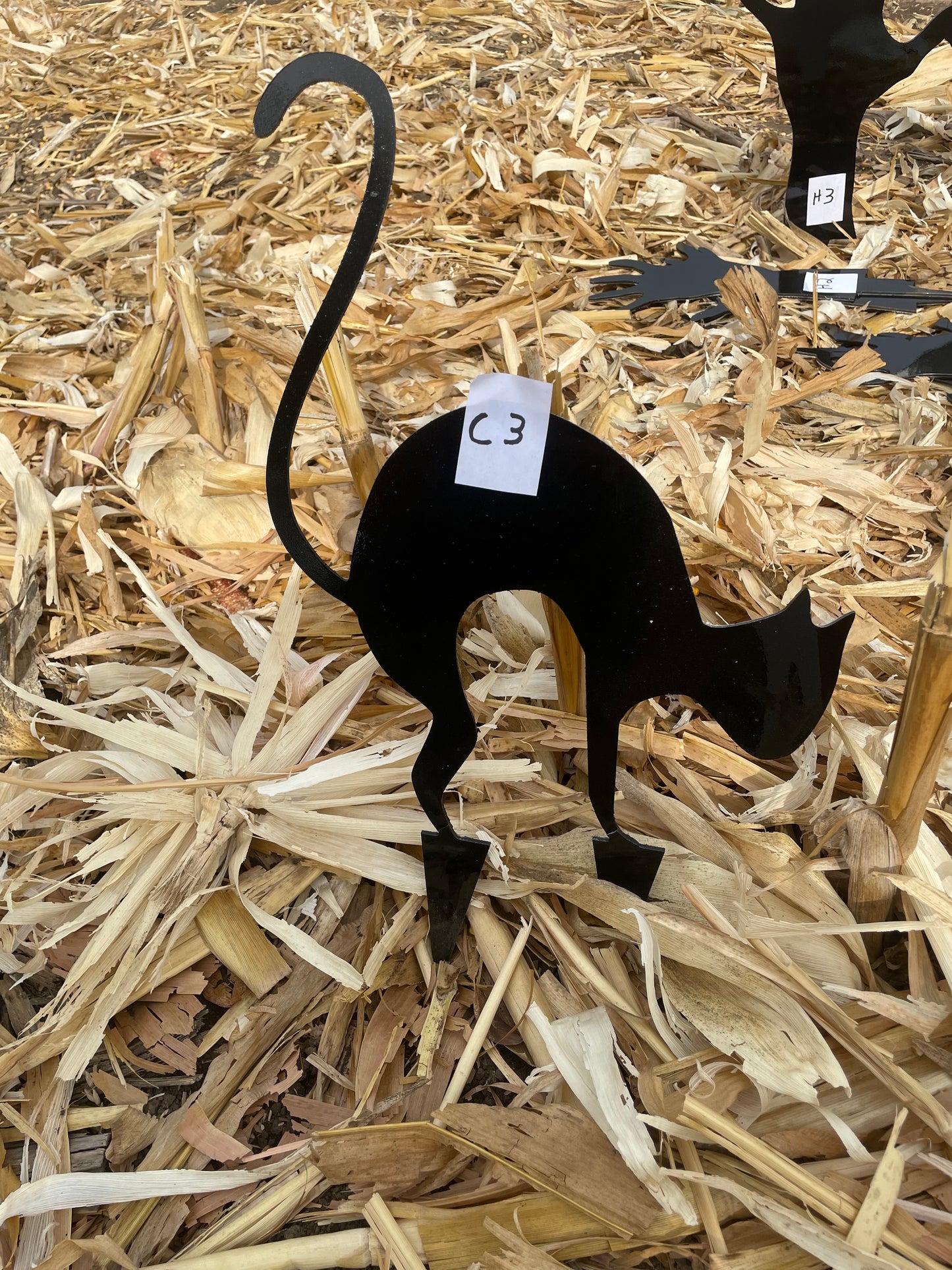 Cat Holiday Yard Decoration