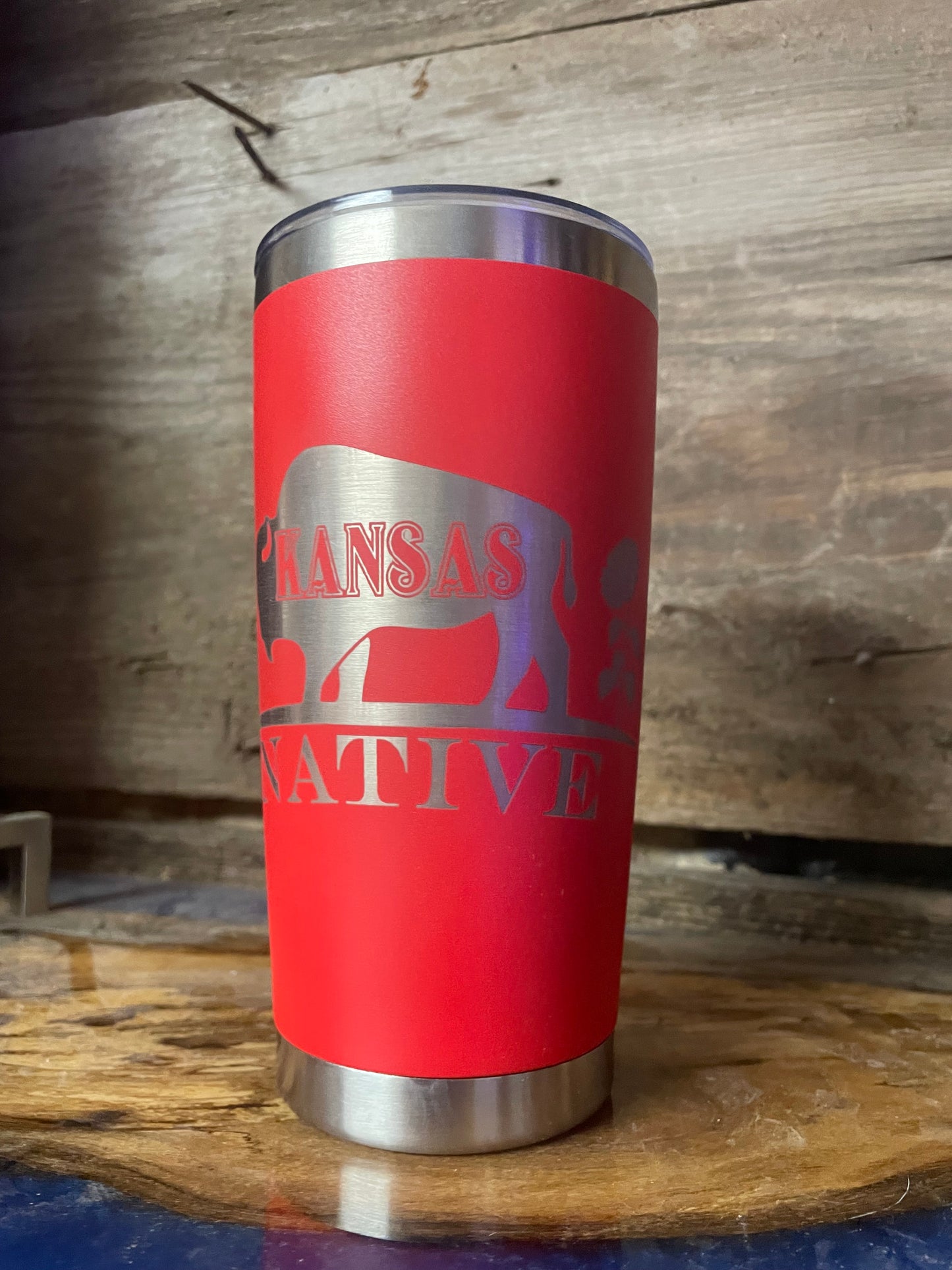 Bison Kansas Native 20oz Tumbler
