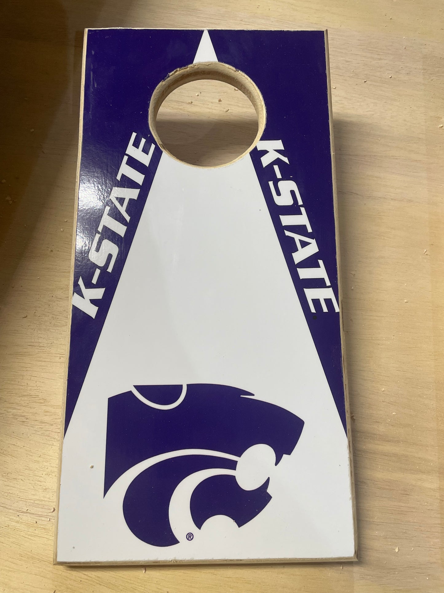 K-State Mini (12"x6") Table top Corn Hole Set