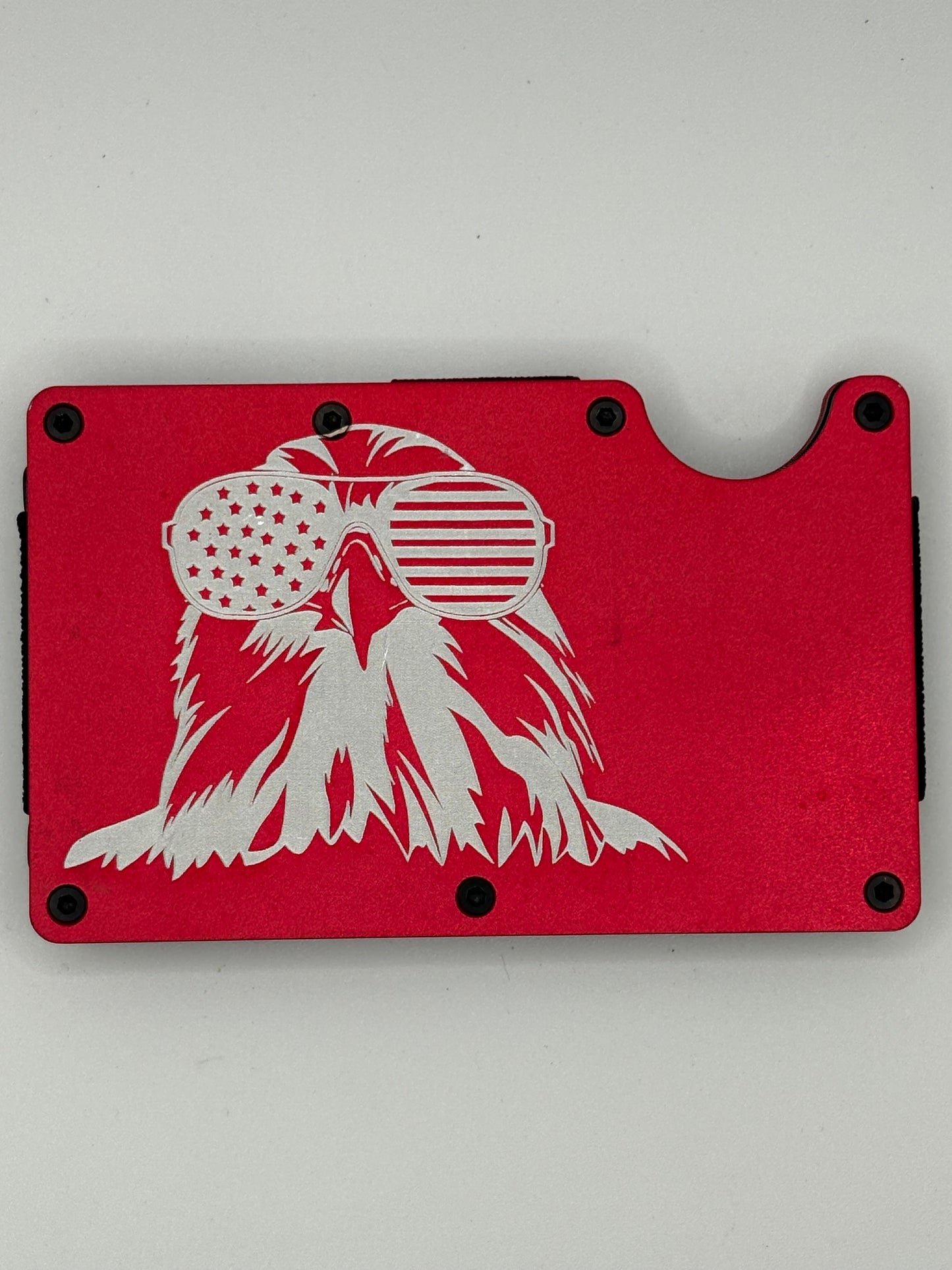 Aluminum Laser Engraved Wallet