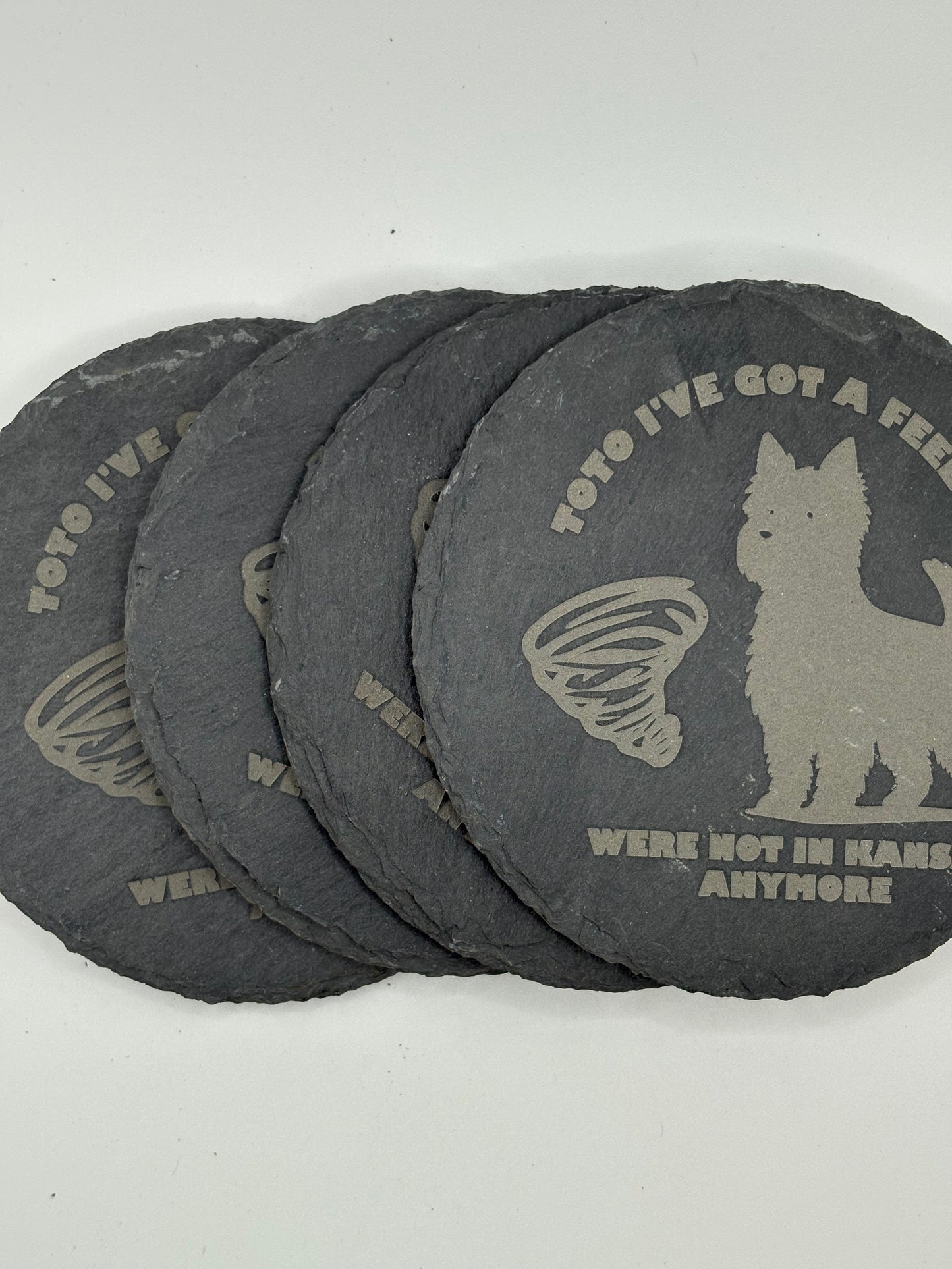 Wizard of Oz Themed Slate Coasters