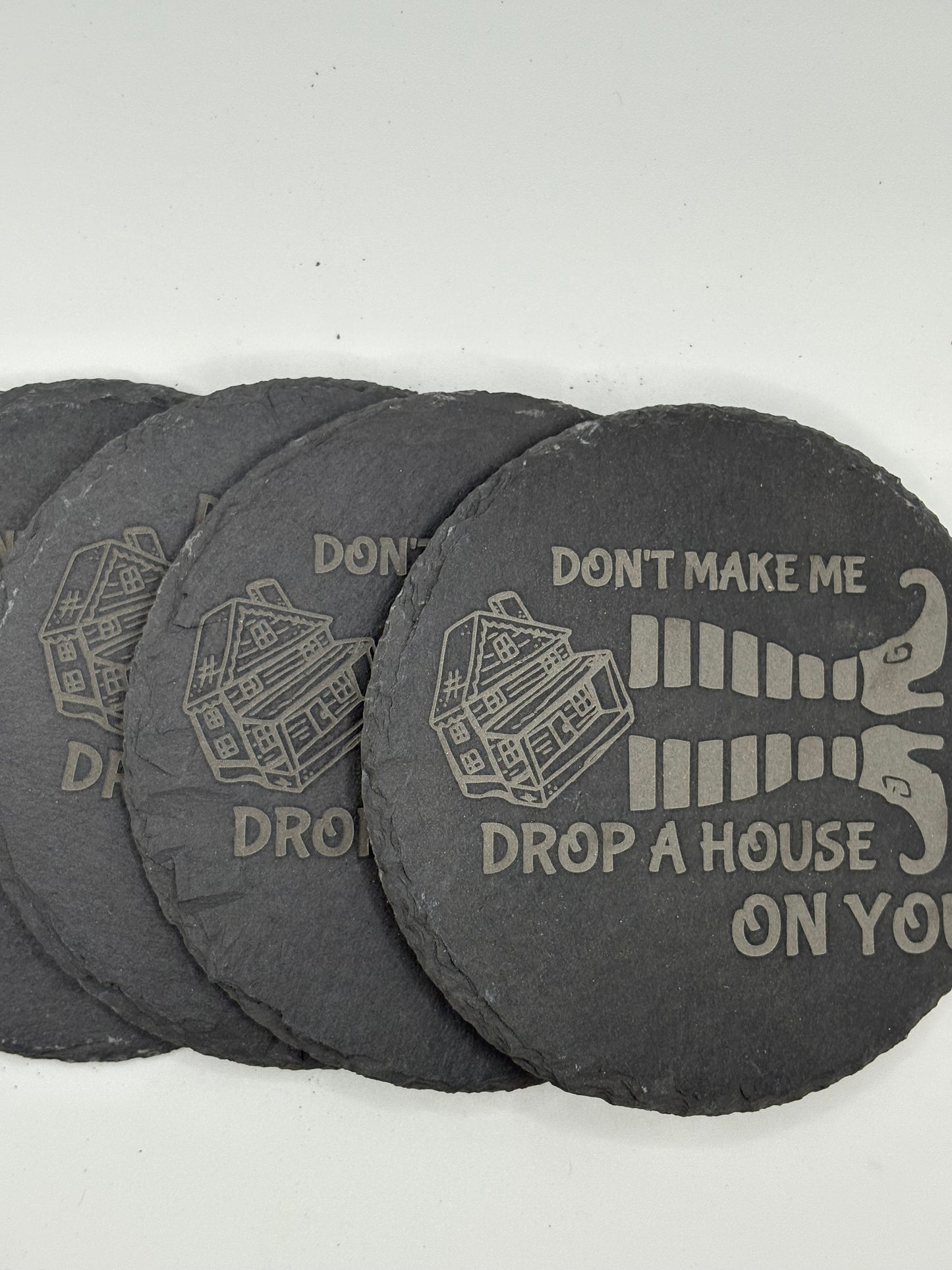 Wizard of Oz Themed Slate Coasters