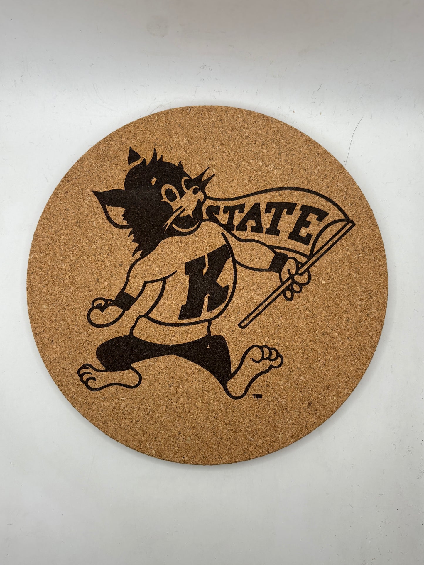 K-State Trivets 7.5" Cork Trivet - Official Affinity Licensed Product - K-State
