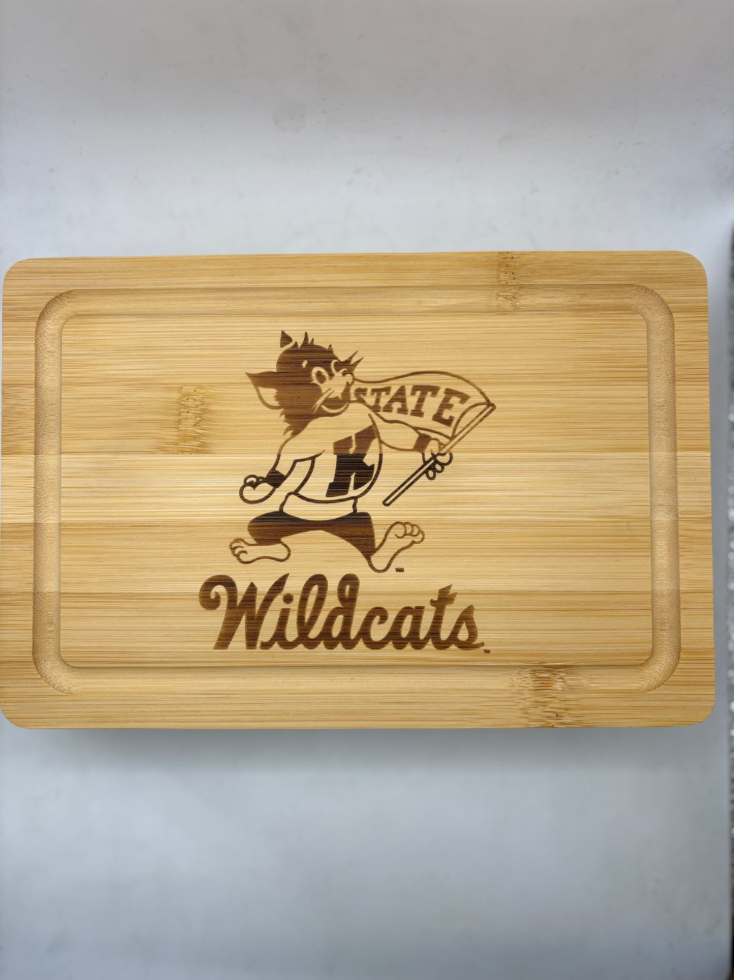 K-State Bamboo 9x6 inch cutting Boards