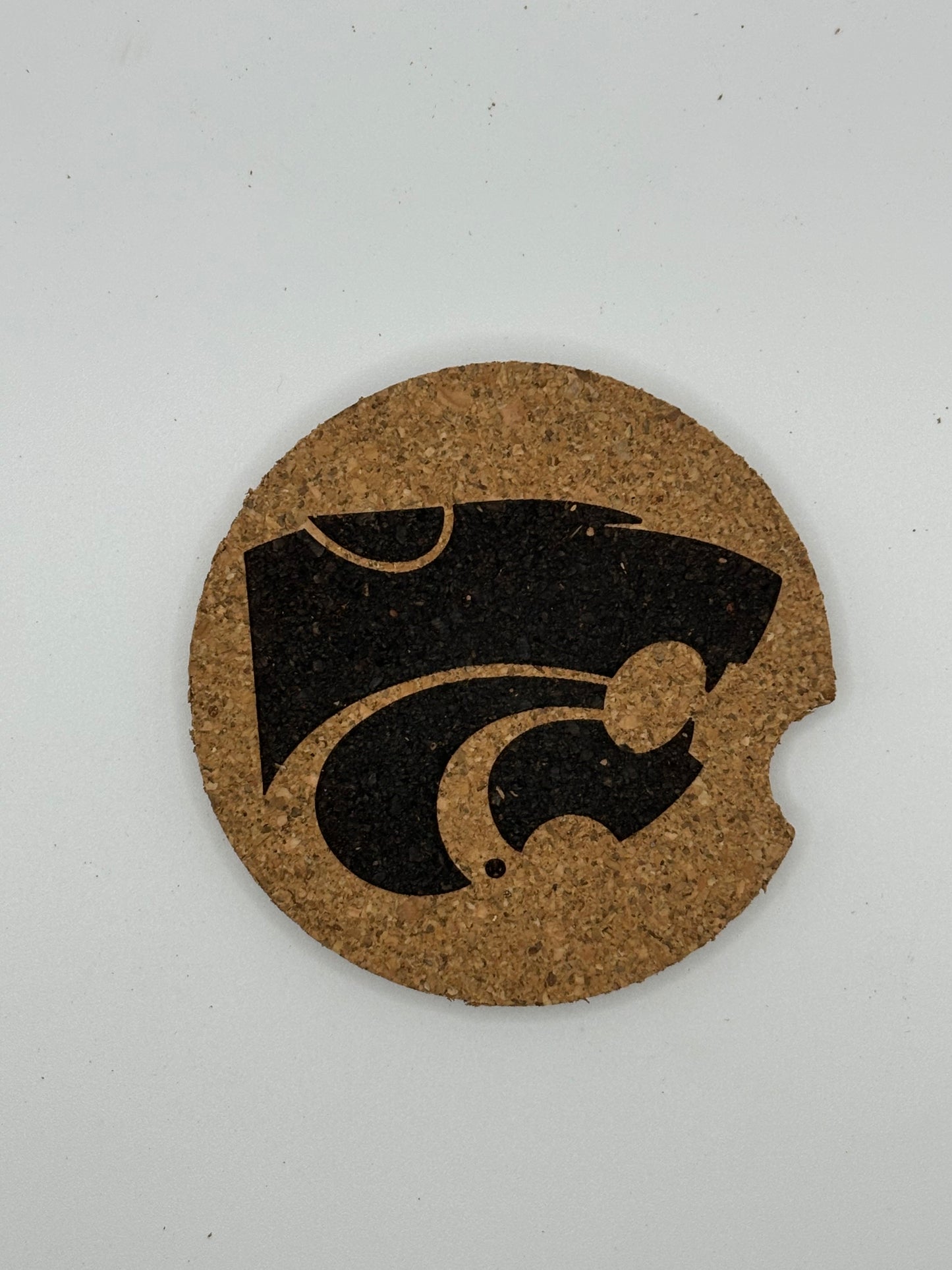 K- State Cork Car Coasters (Pick Two)