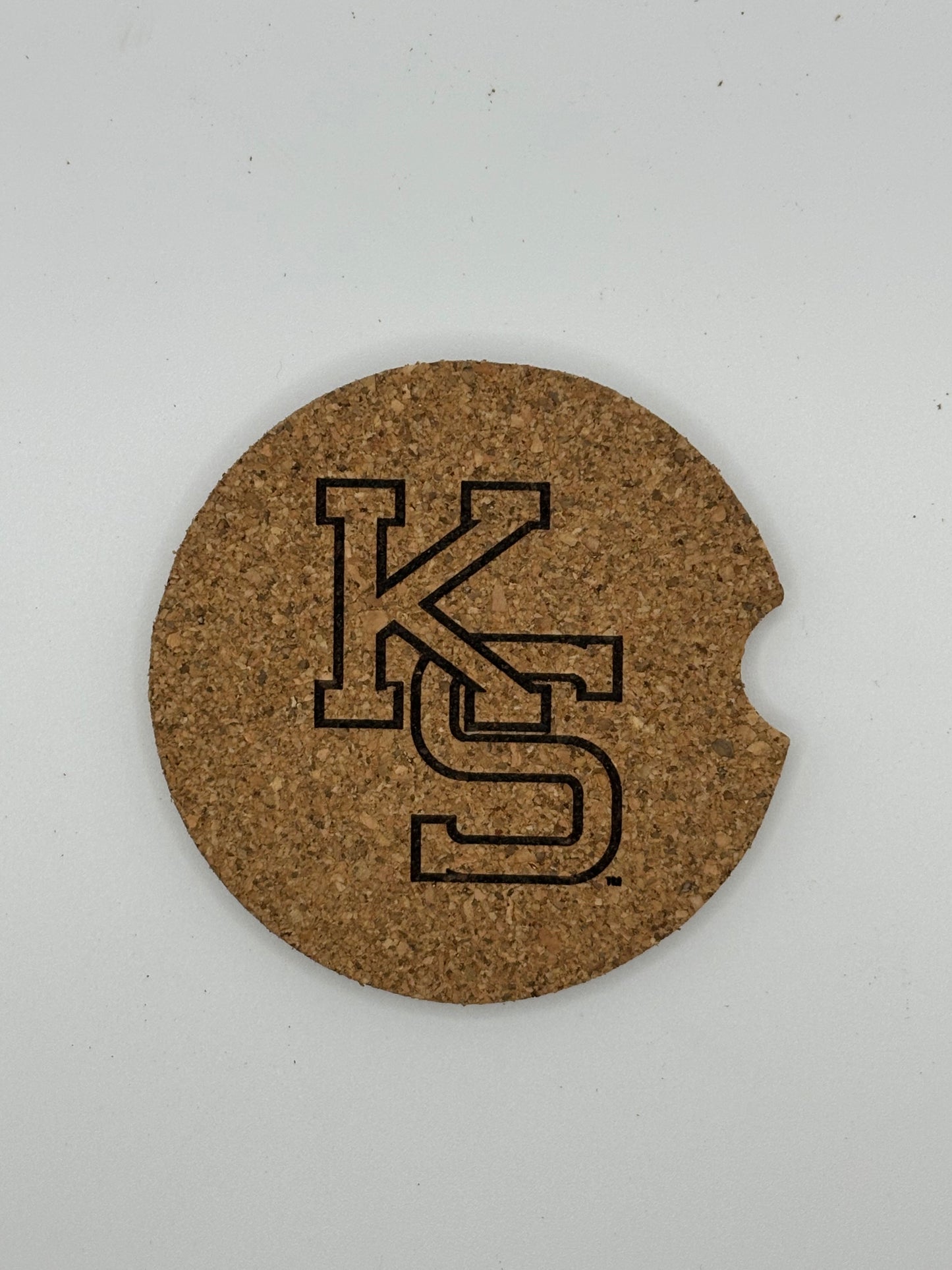 K- State Cork Car Coasters (Pick Two)