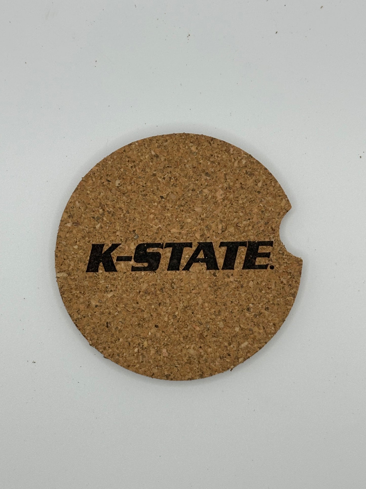 K- State Cork Car Coasters (Pick Two)