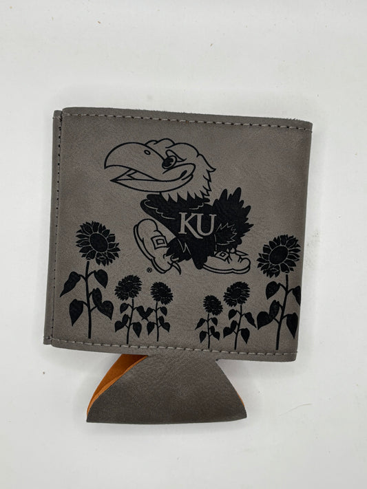 KU Sunflower Field Coozy
